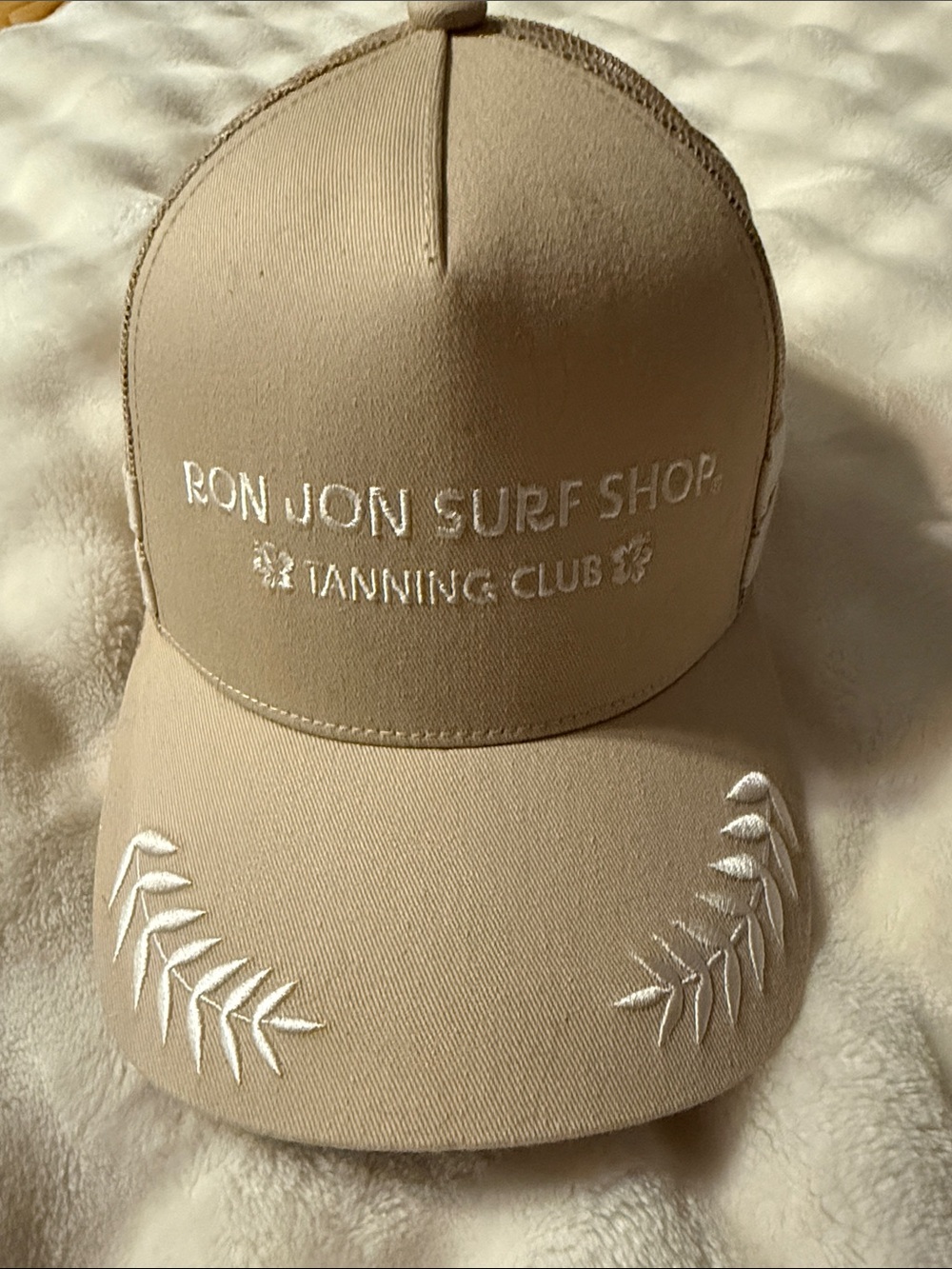 Ron Jon Surf Shop Women's Tanning Club Baseball Cap - Beige